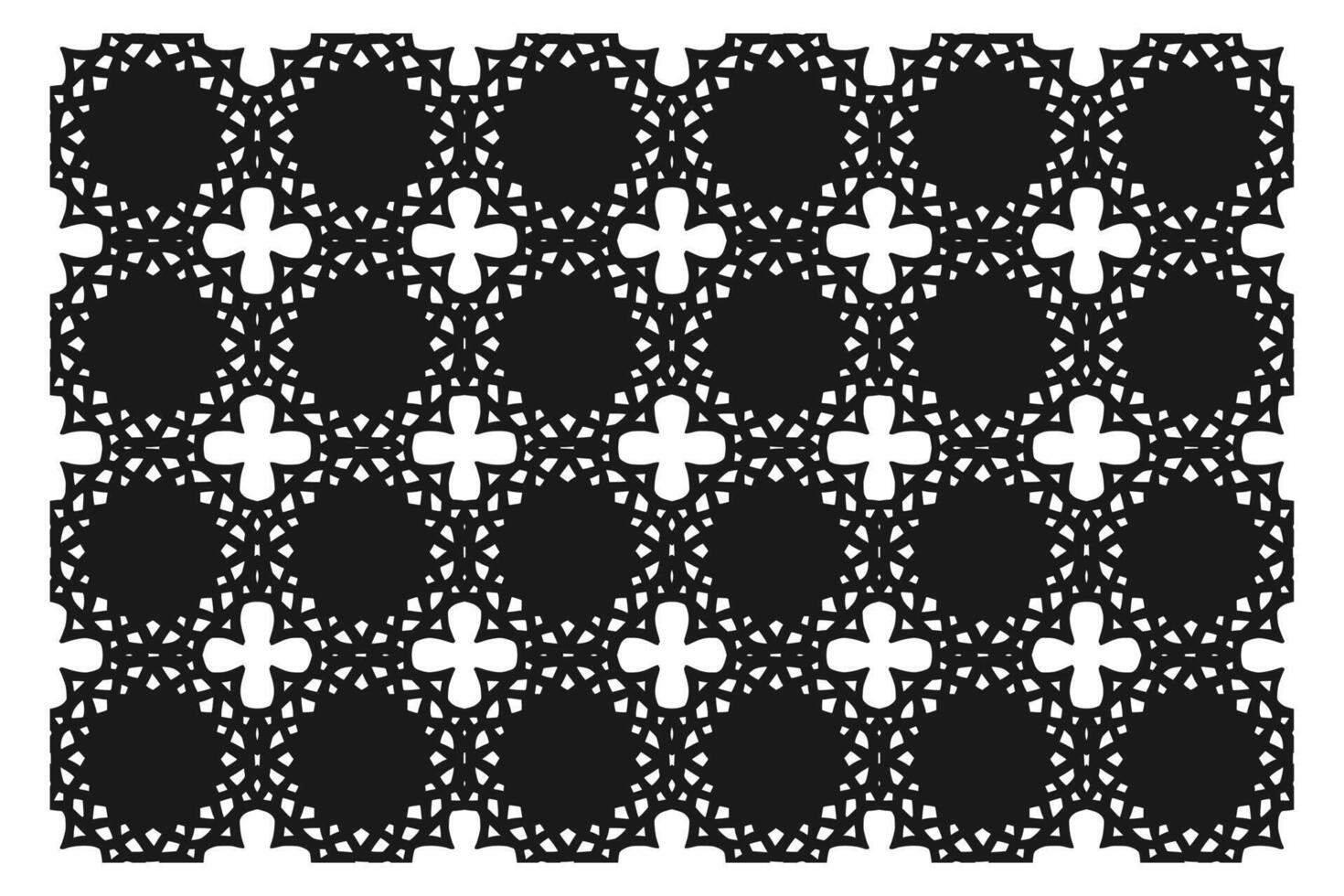 islâmico geométrico padronizar. abstrato mandala. étnico decorativo elemento. islamismo, árabe, indiano, e otomano motivos vetor