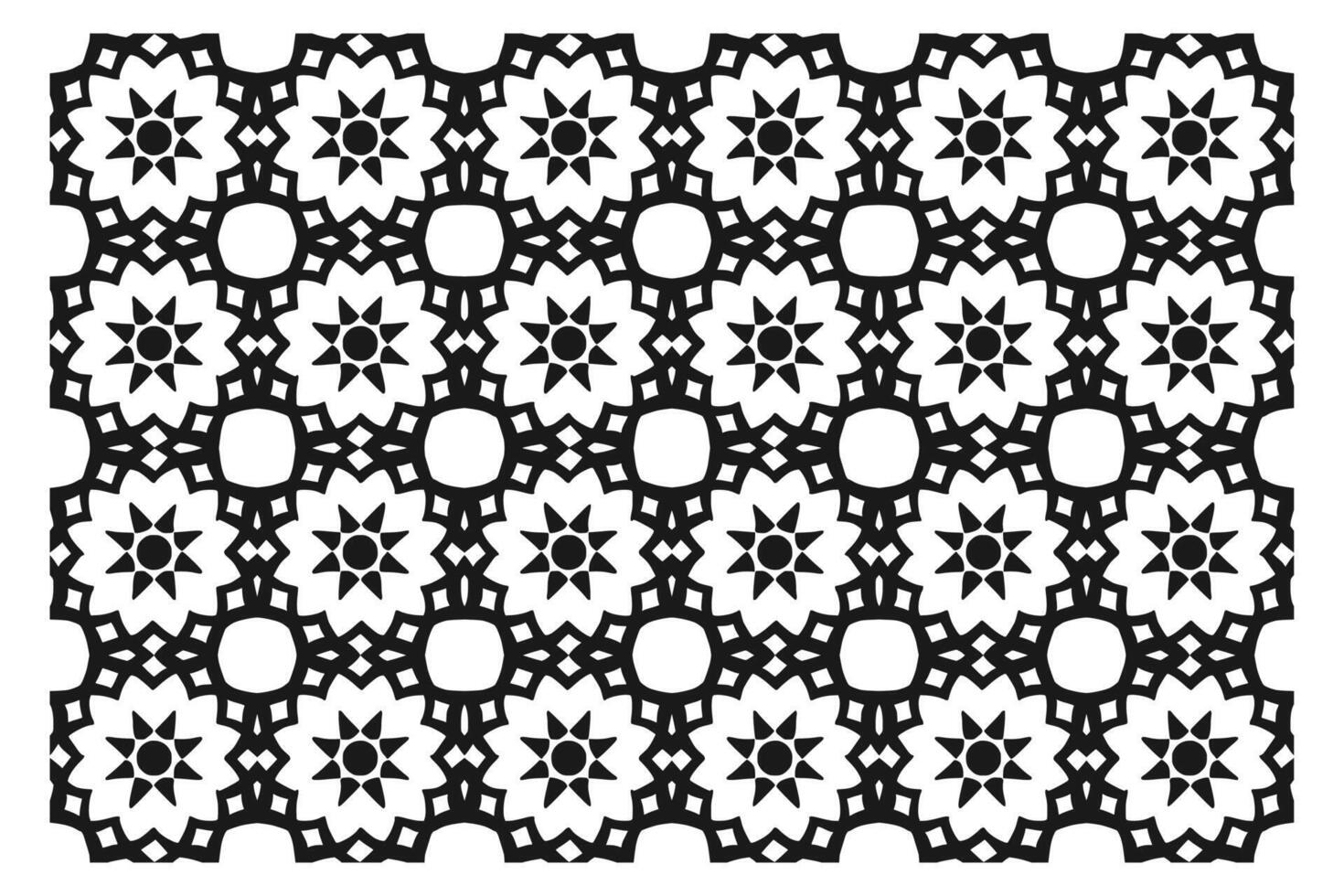 islâmico geométrico padronizar. abstrato mandala. étnico decorativo elemento. islamismo, árabe, indiano, e otomano motivos vetor