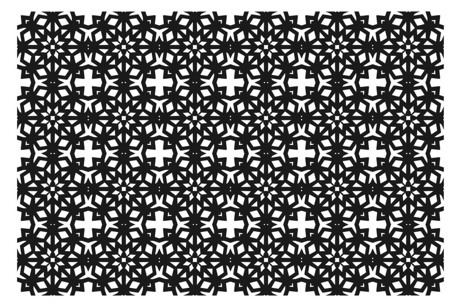 islâmico geométrico padronizar. abstrato mandala. étnico decorativo elemento. islamismo, árabe, indiano, e otomano motivos vetor