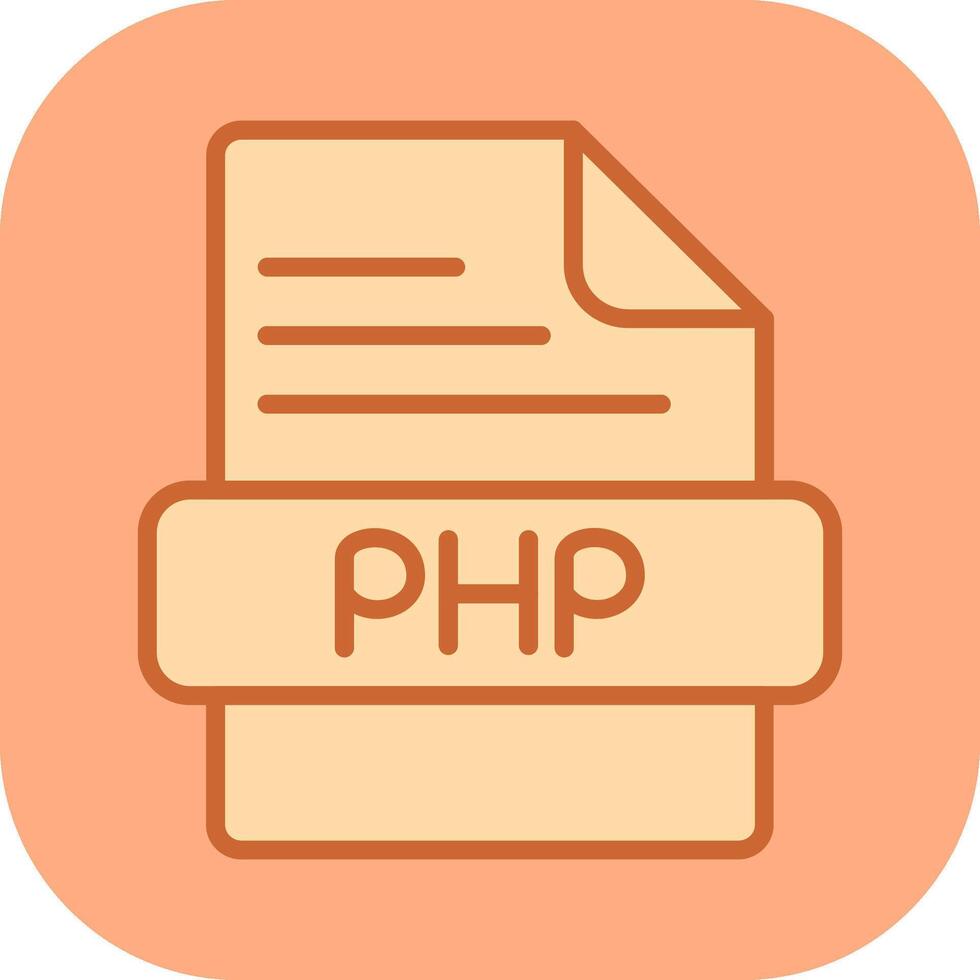 ícone do vetor php