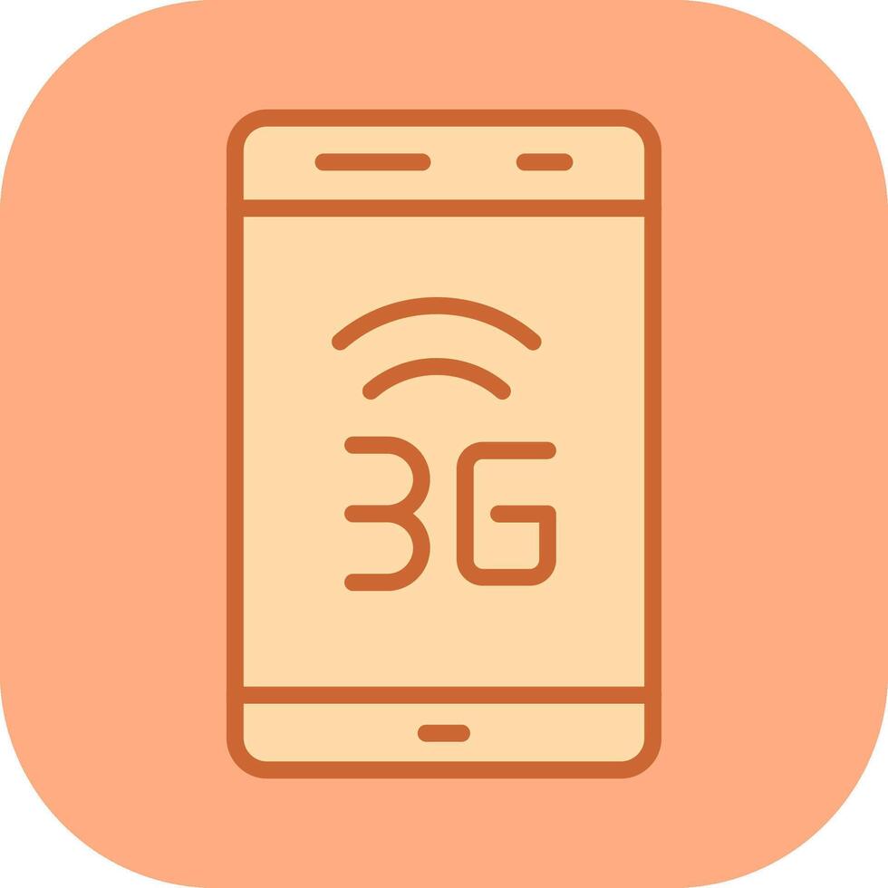 ícone de vetor 3g