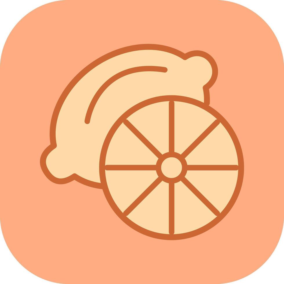 ícone de vetor de limão