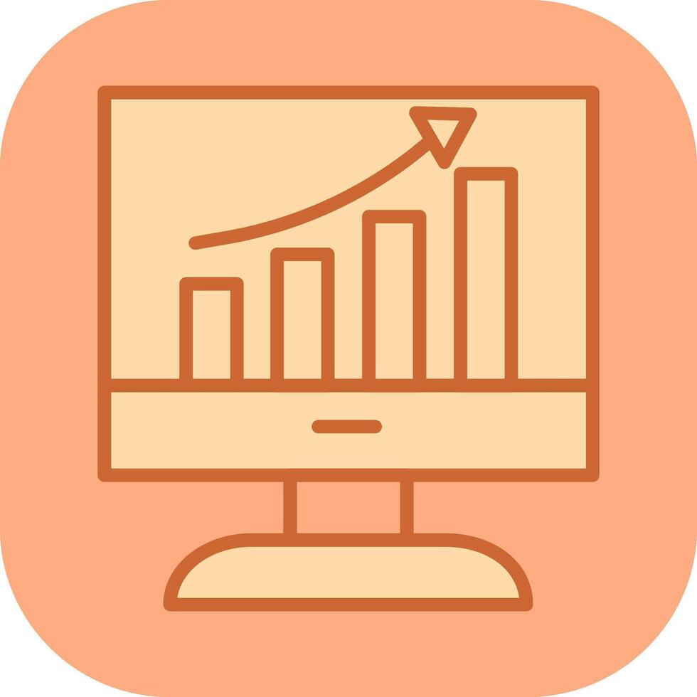ícone de vetor de crescimento de negócios