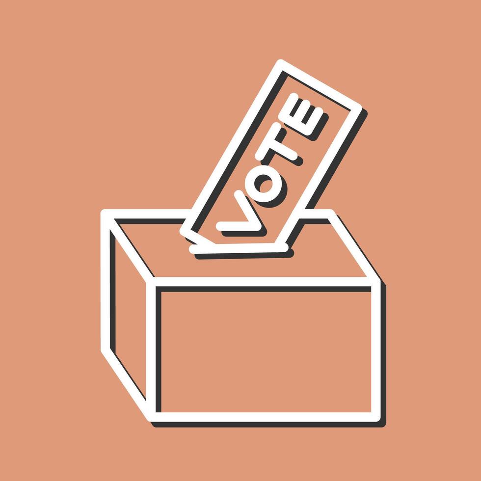 dando voto vetor ícone