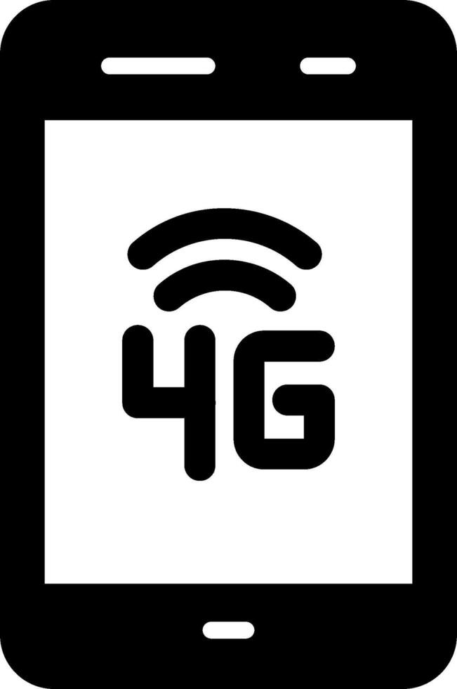 ícone de vetor 4g