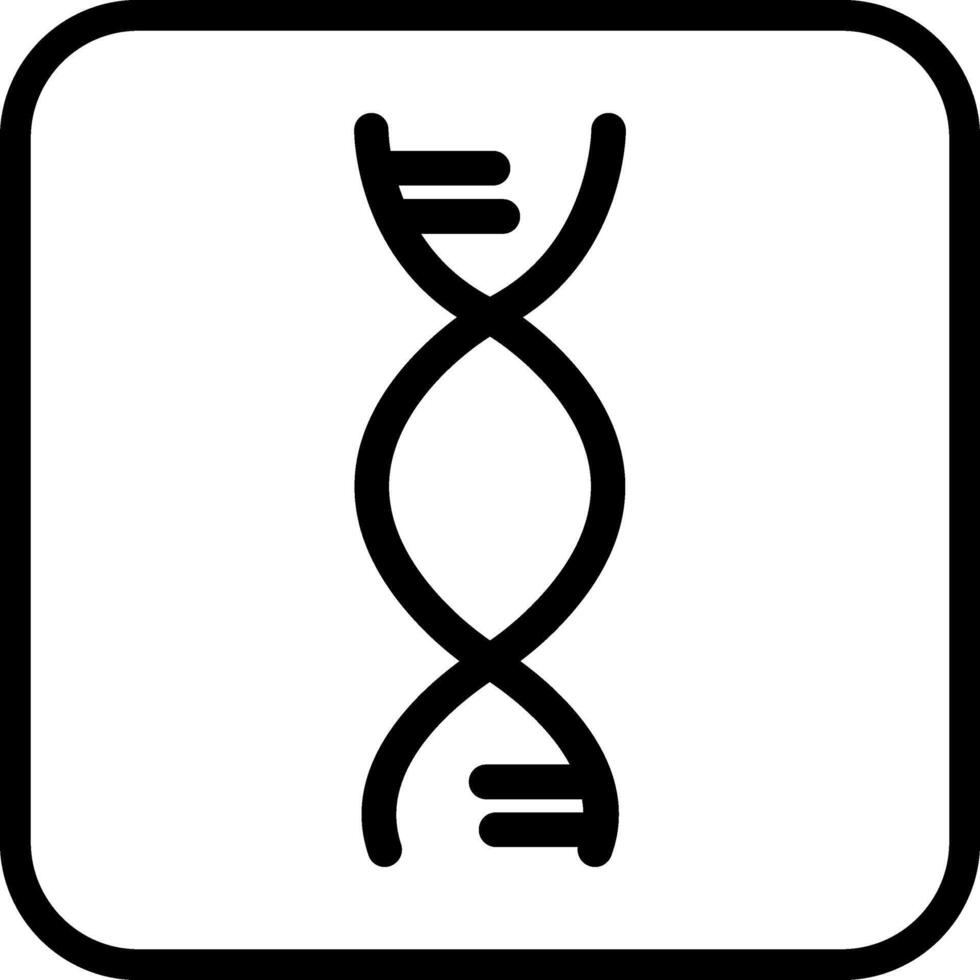 ícone de vetor de DNA