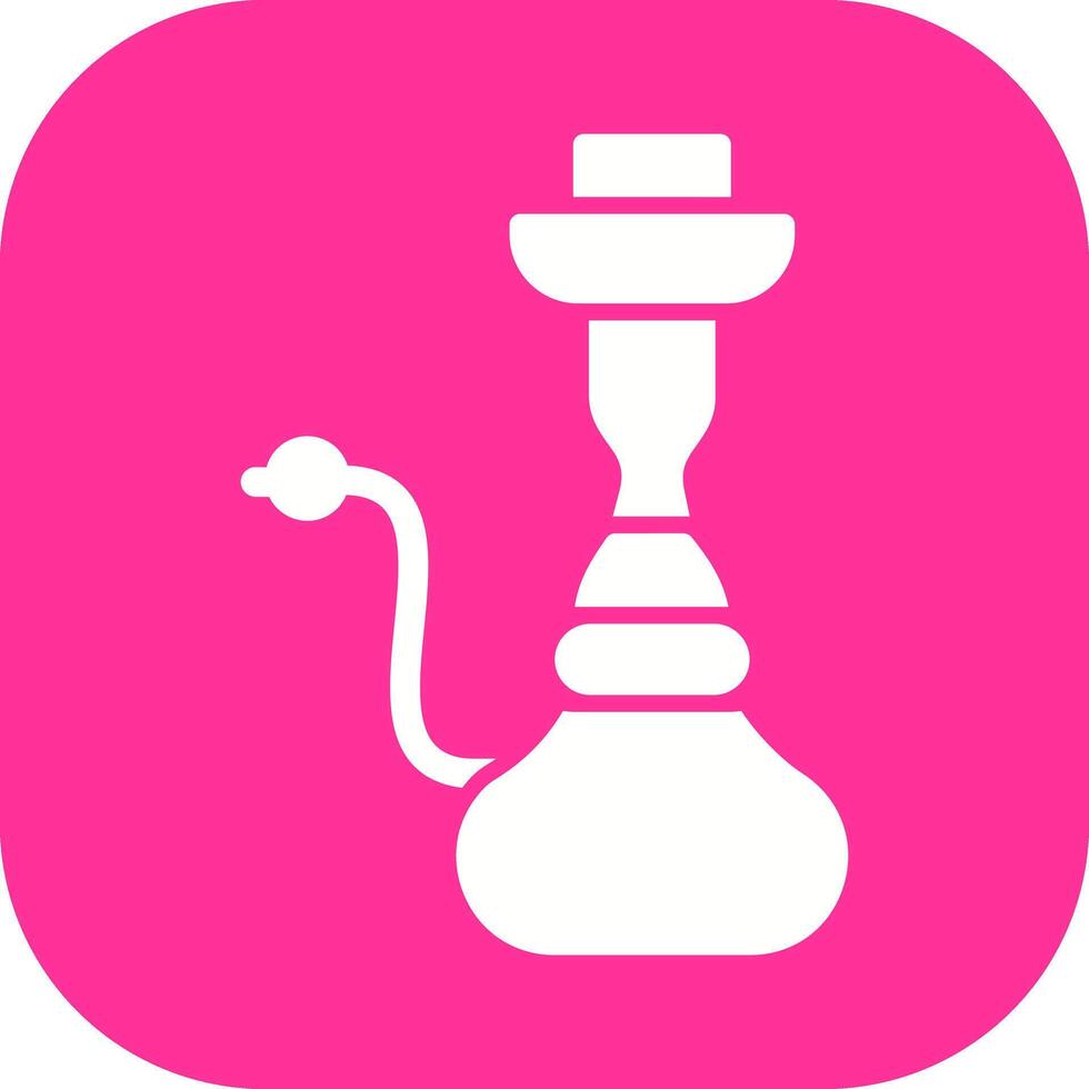 ícone de vetor de shisha