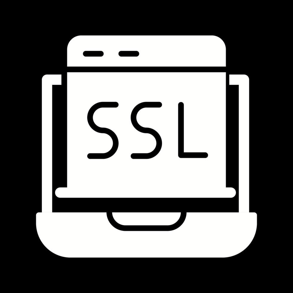 ícone de vetor ssl