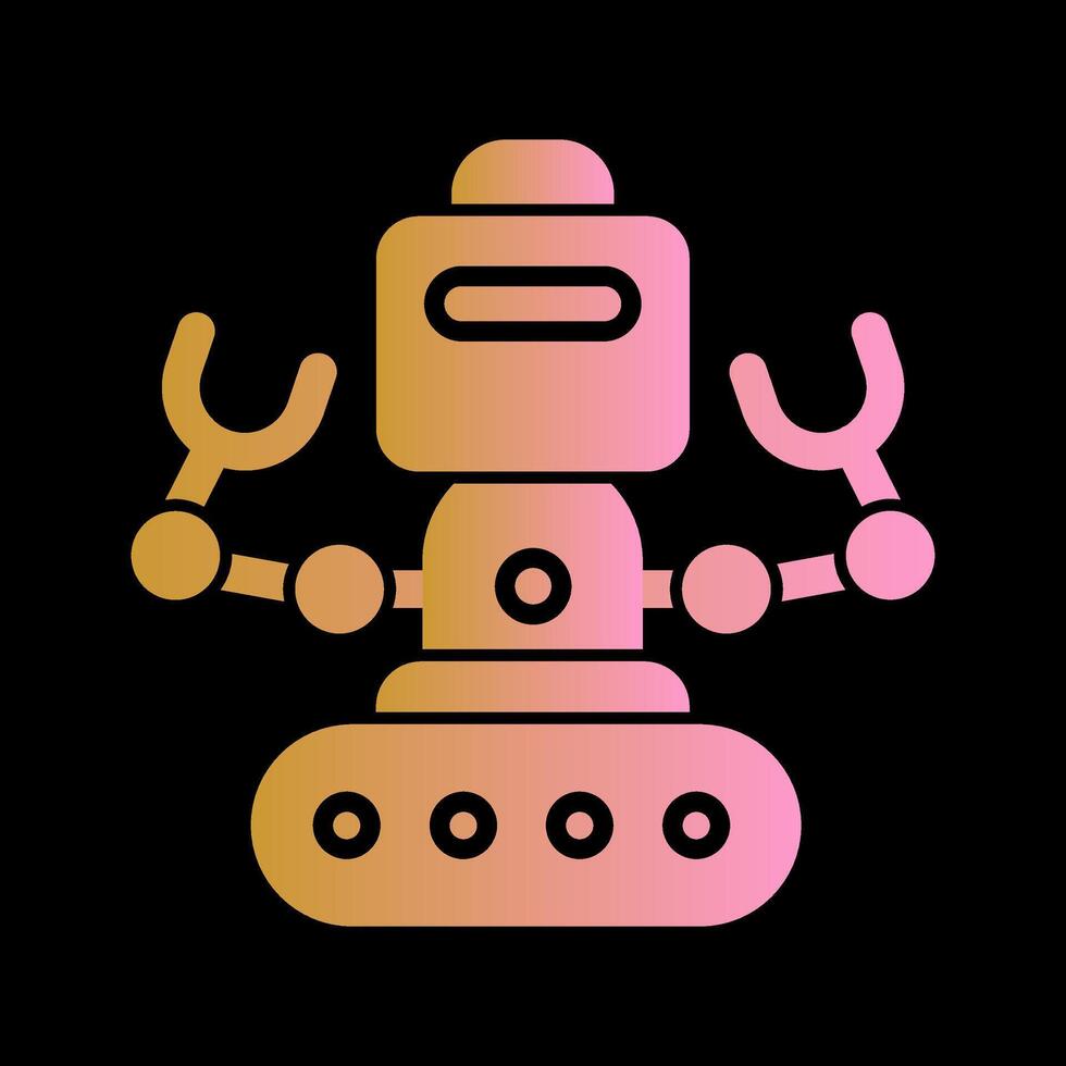 industrial robô Eu vetor ícone