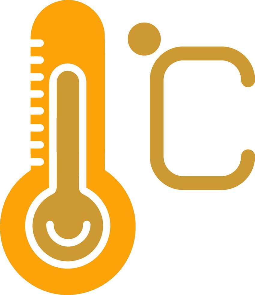 ícone de vetor de temperatura