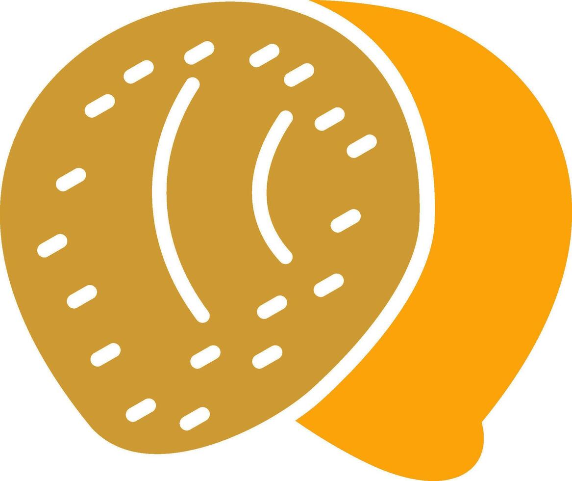 ícone de vetor de pretzel