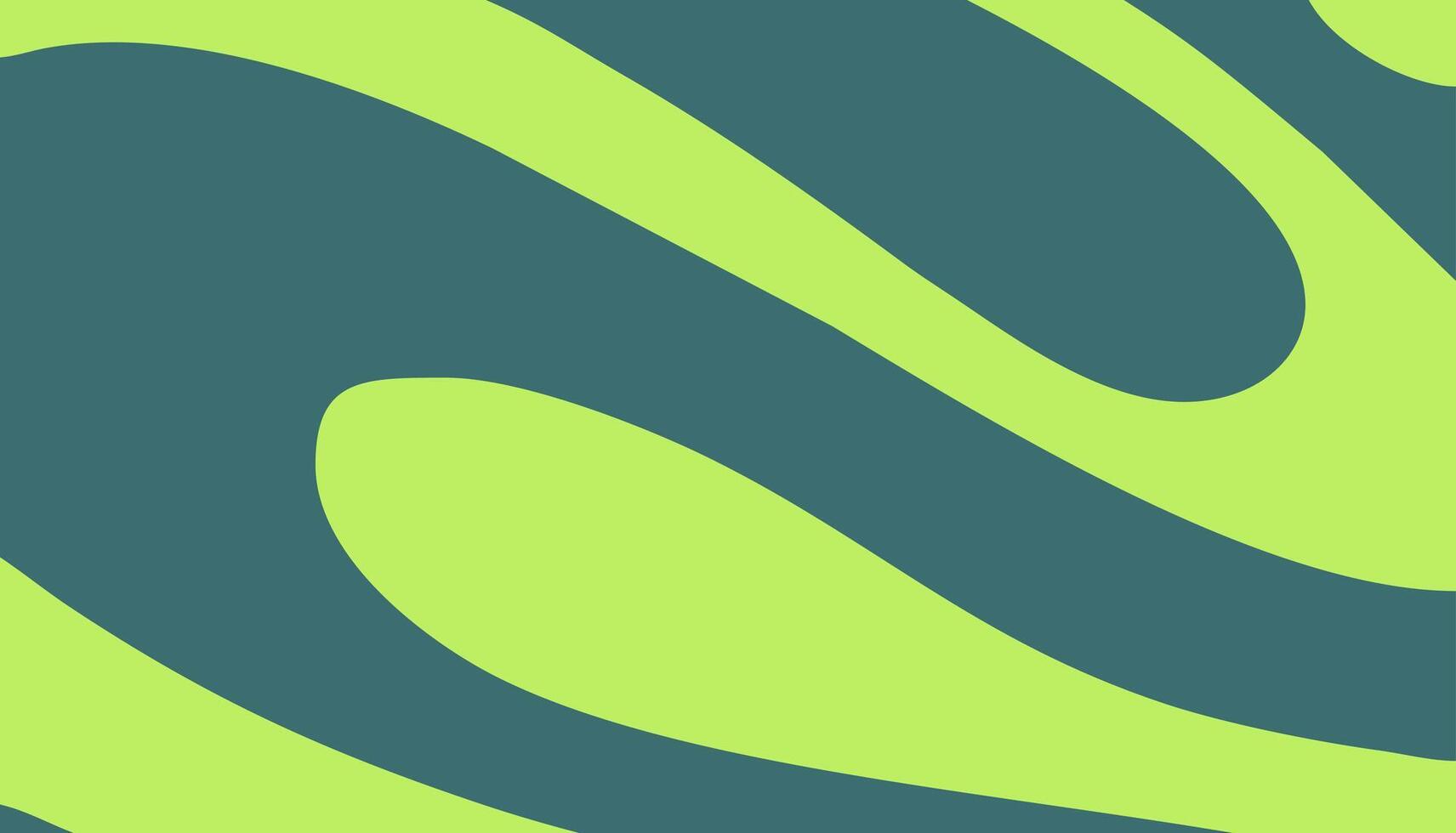 abstrato fluido dentro Sombrio verde e luz verde pastel cores fundo vetor