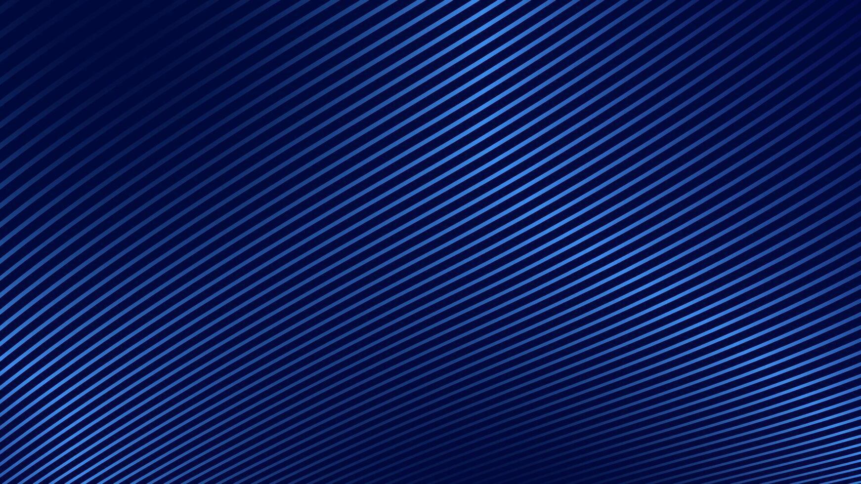 Sombrio azul fundo, abstrato geométrico linhas curva Projeto. vetor ilustração