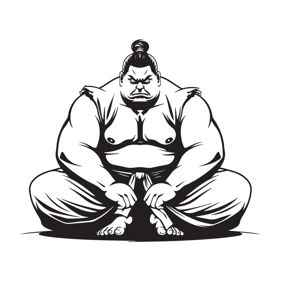 sumô lutador vetor arte, ícones, e gráficos