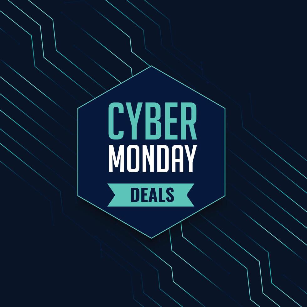 cyber Segunda-feira ofertas tecnologia fundo para conectados compras vetor