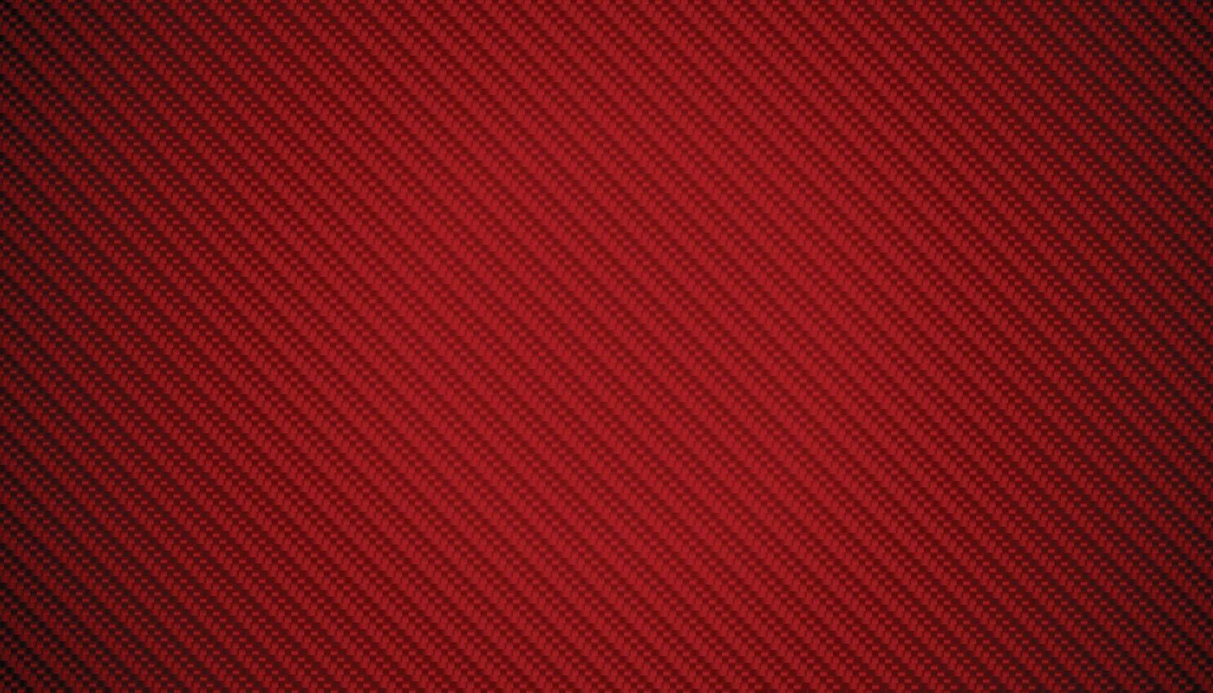 abstrato vermelho carbono fibra textura fundo Projeto vetor