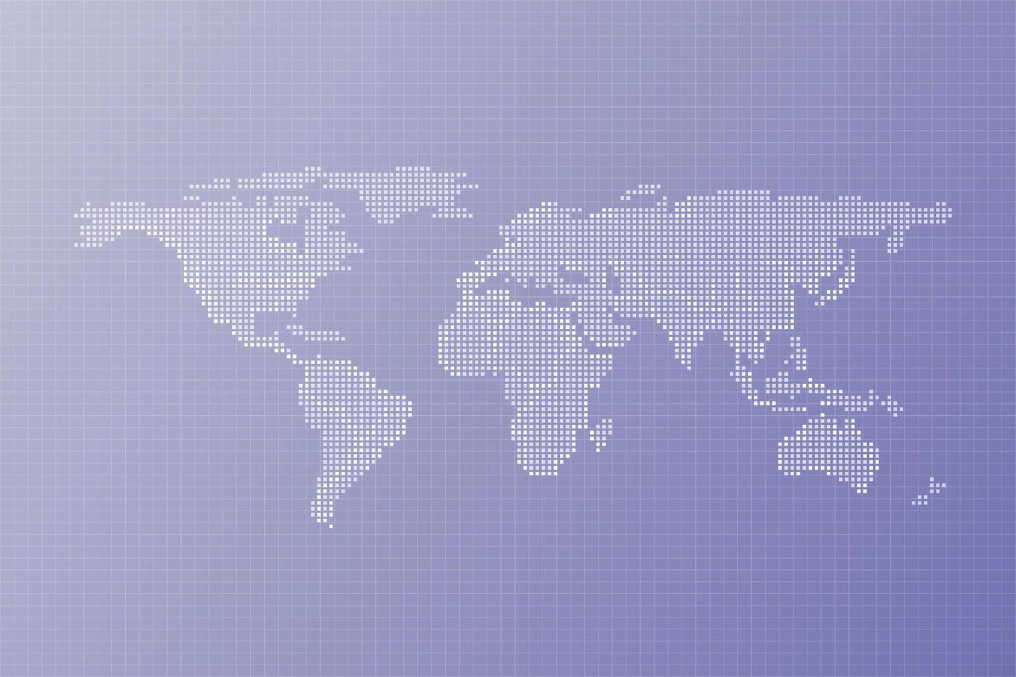 digital vetor colorida fundo com mundo mapa, em formação mundo, cyber segurança, digital binário tecnologia conceito.