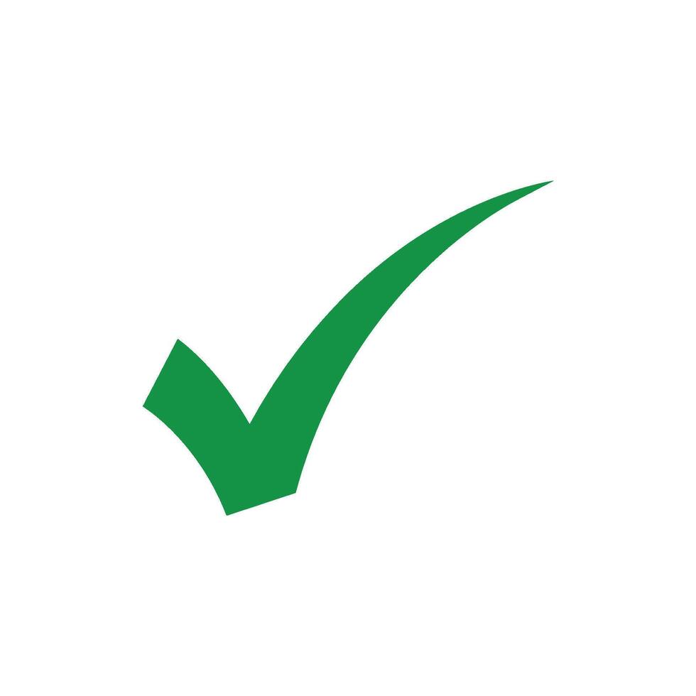 design de ícone de logotipo de lista de verificação isolado vetor