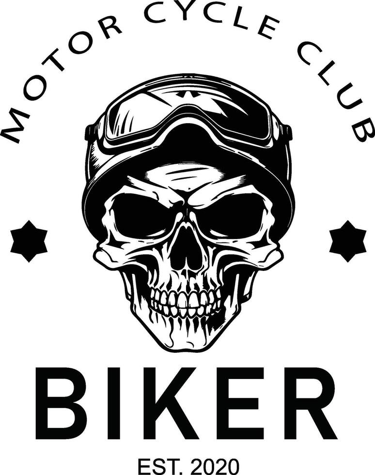 Preto e branco moderno motocicleta clube Esportes camiseta vetor