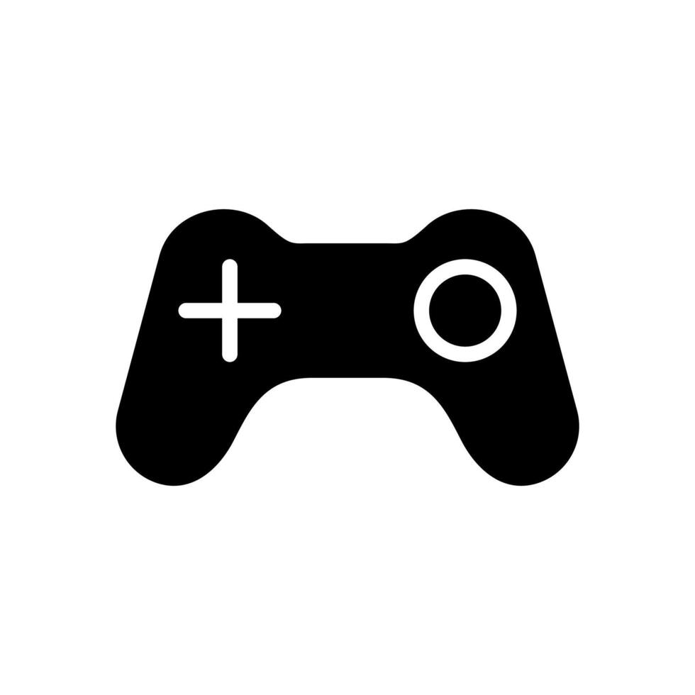 jogos controlador ícone símbolo vetor modelo