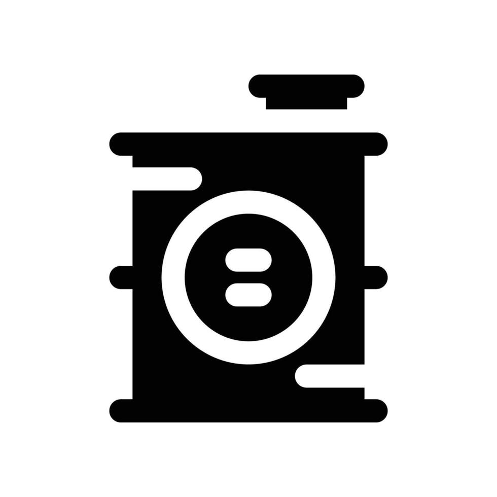 barril ícone. vetor glifo ícone para seu local na rede Internet, móvel, apresentação, e logotipo Projeto.