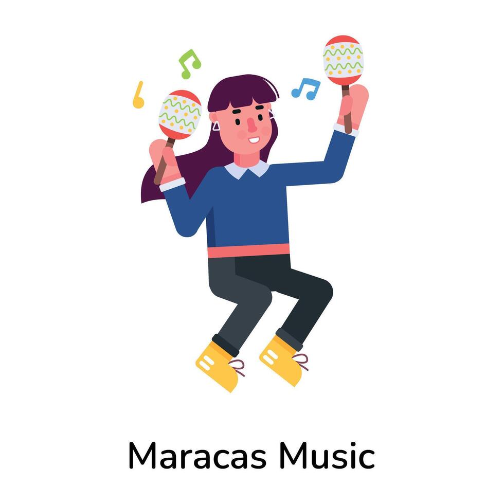 na moda maracás música vetor