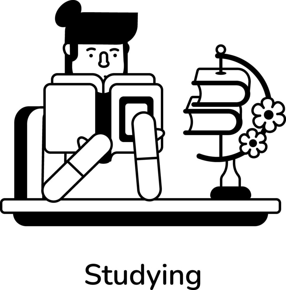 conceitos de estudo na moda vetor