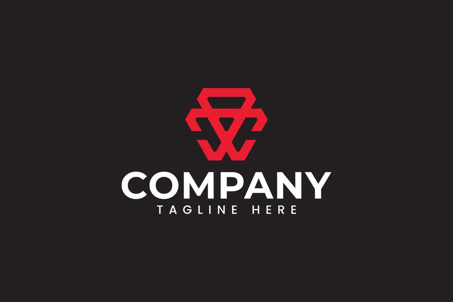 carta tcc com triplo triângulo forma logotipo Projeto para automotivo e indústria companhia o negócio vetor