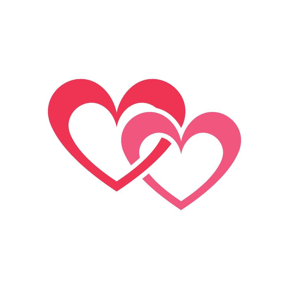 vetor do logotipo do amor