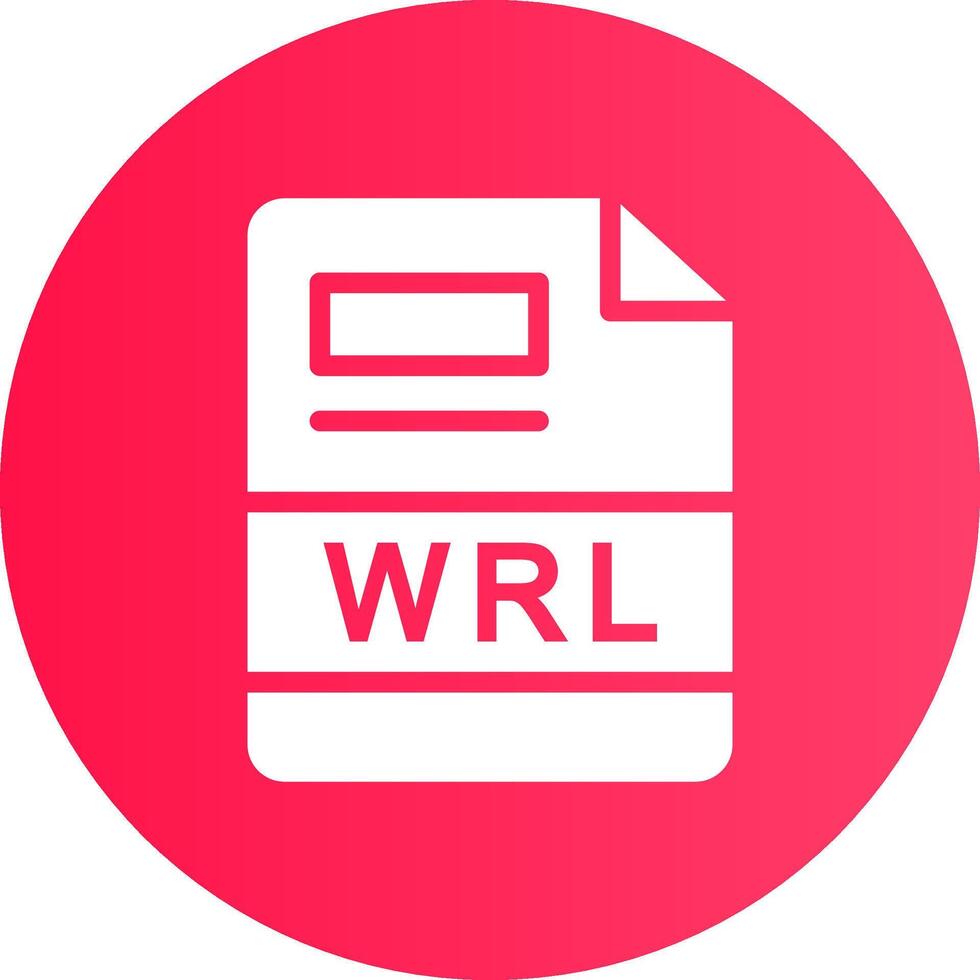 wrl criativo ícone Projeto vetor