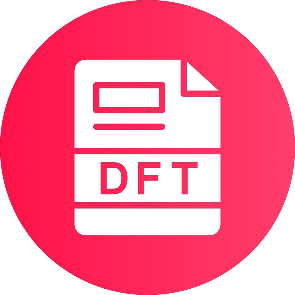 dft criativo ícone Projeto vetor