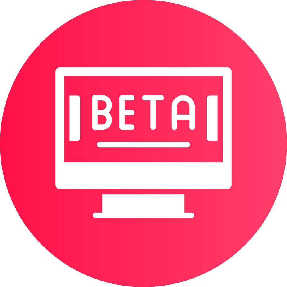 beta criativo ícone Projeto vetor