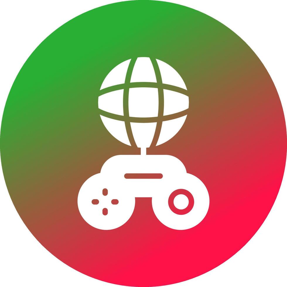 global jogos criativo ícone Projeto vetor