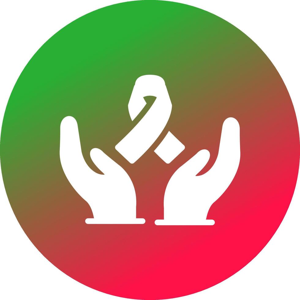 design de ícone criativo de solidariedade vetor