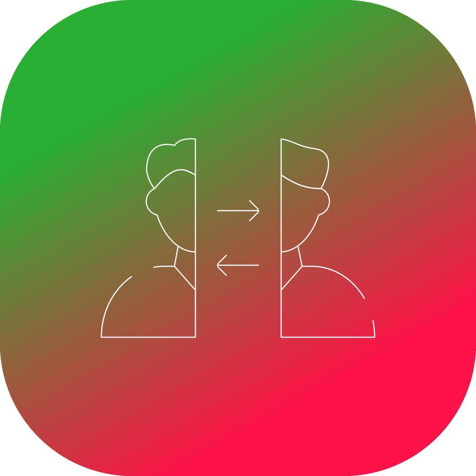 auto determinação criativo ícone Projeto vetor