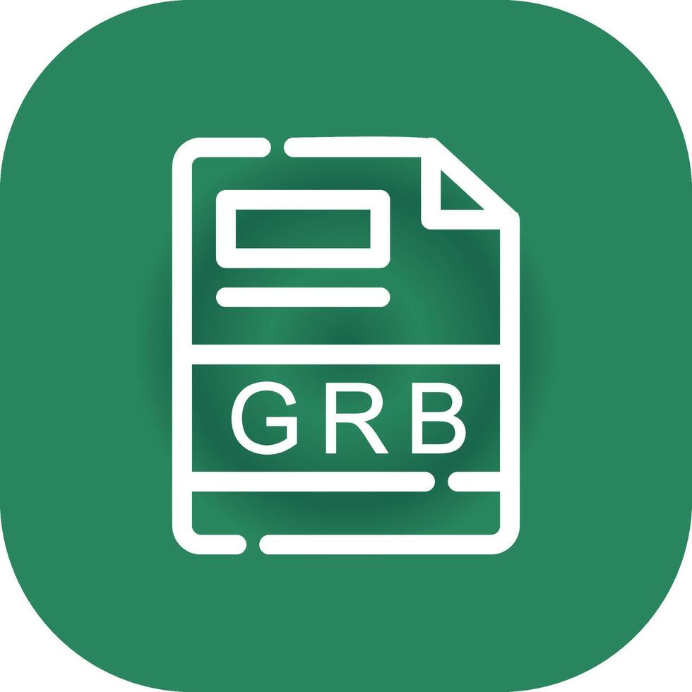 grb criativo ícone Projeto vetor