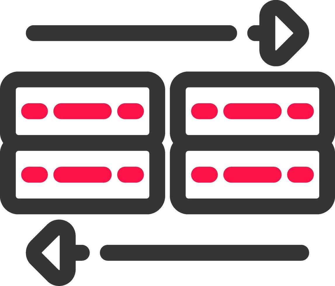 dados transferir criativo ícone Projeto vetor