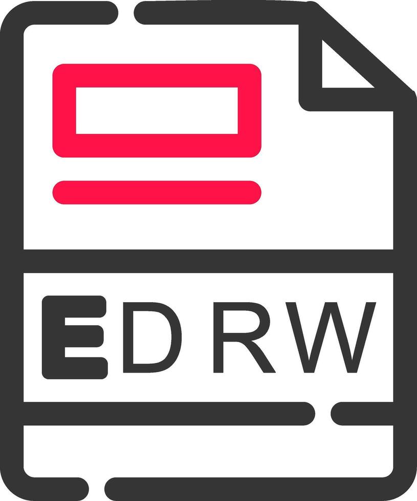 edrw criativo ícone Projeto vetor