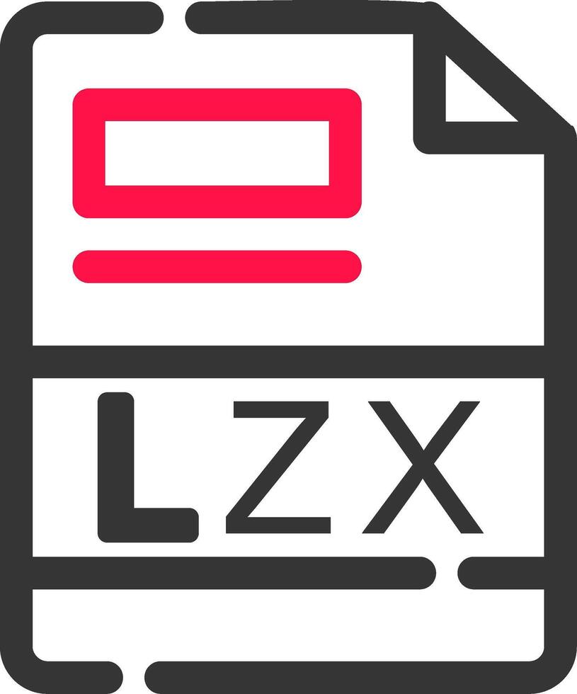 lzx criativo ícone Projeto vetor