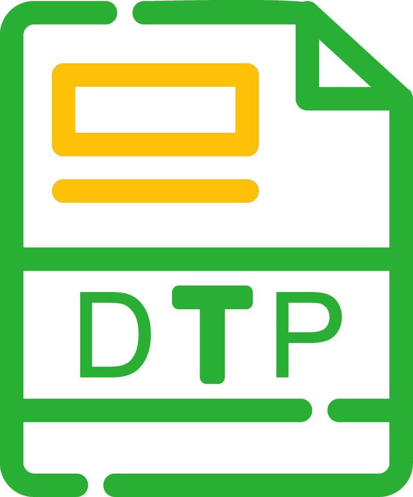 dtp criativo ícone Projeto vetor