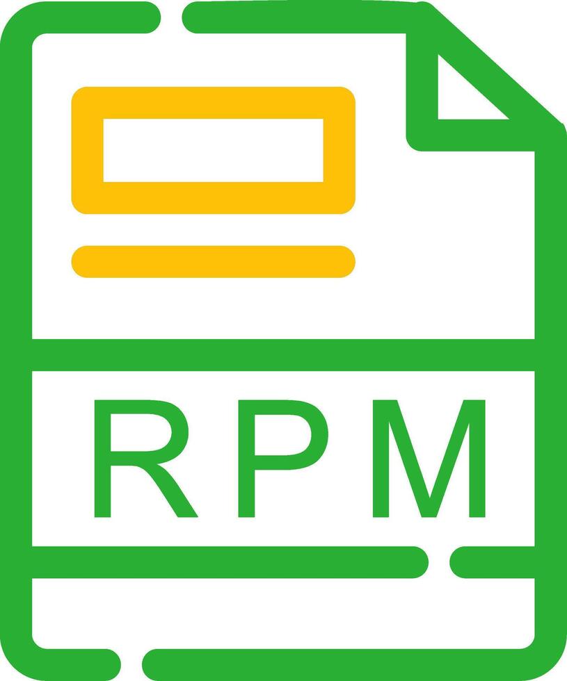 rpm criativo ícone Projeto vetor