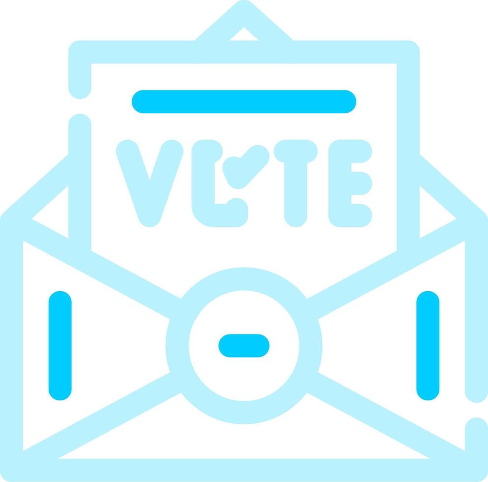 votar design de ícone criativo vetor