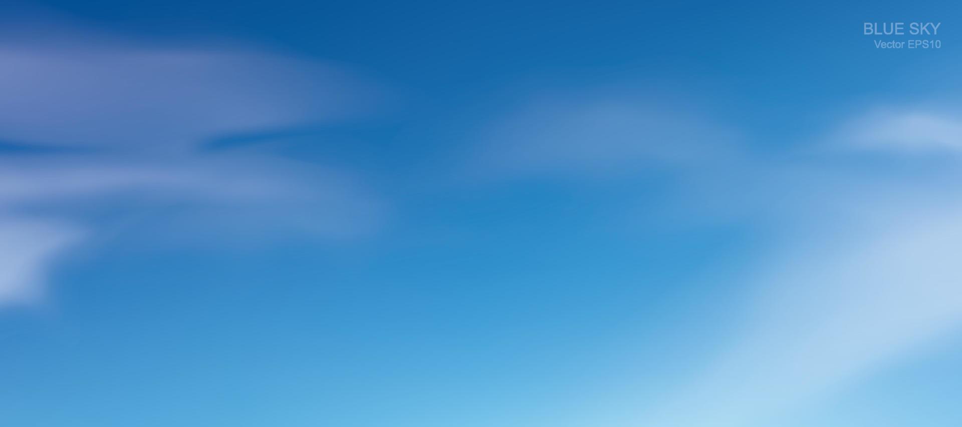 fundo do céu azul com nuvens brancas. céu abstrato para fundo natural. ilustração vetorial. vetor