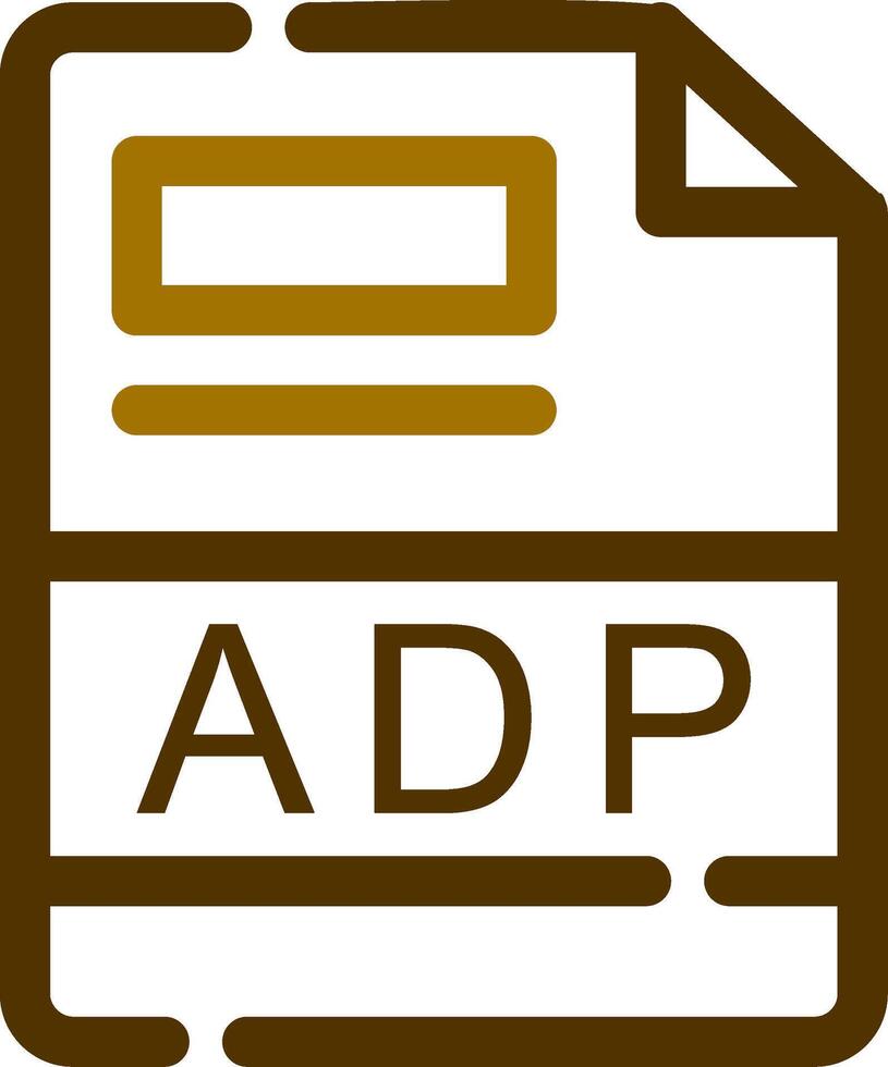 adp criativo ícone Projeto vetor