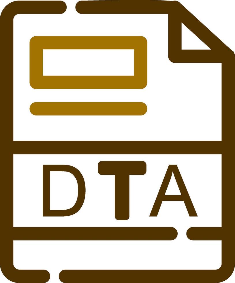 dta criativo ícone Projeto vetor