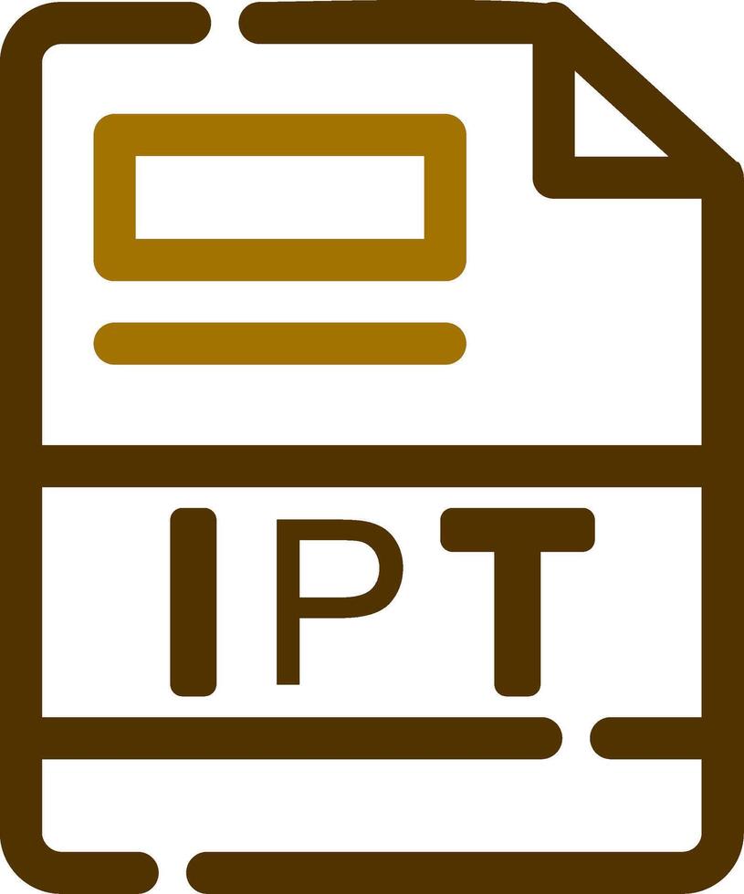 ipt criativo ícone Projeto vetor