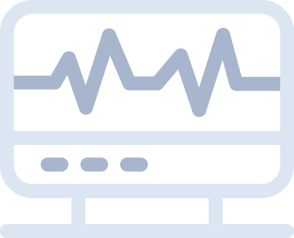 eletrocardiograma criativo ícone Projeto vetor