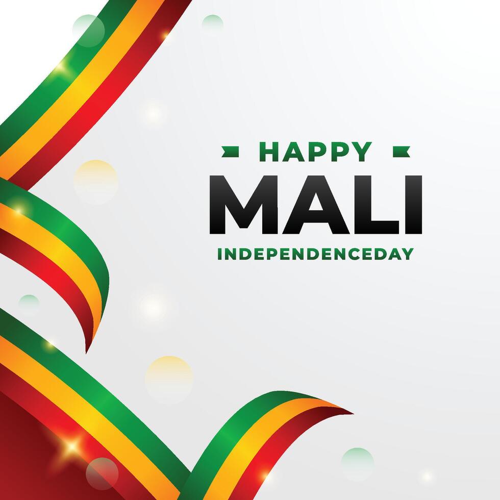 mali independência dia Projeto ilustração coleção vetor