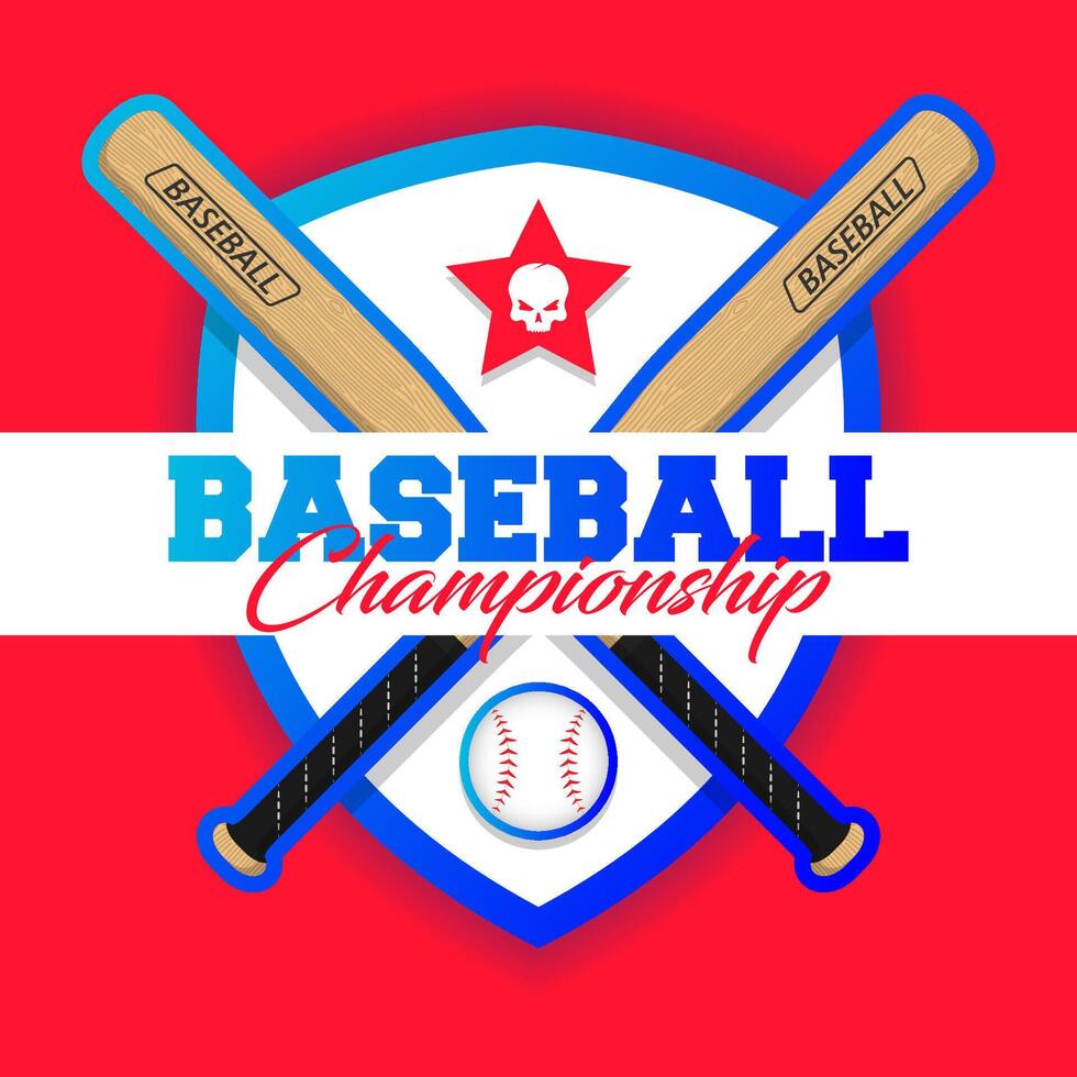 beisebol logotipo americano Esportes beisebol clube logotipo inspiração clube emblema torneio, símbolo, ícone, equipe identidade vetor ilustração