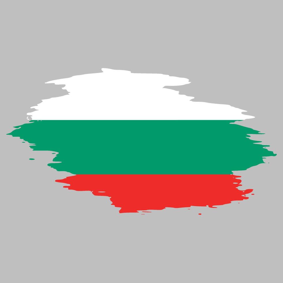 bandeira da bulgaria vetor